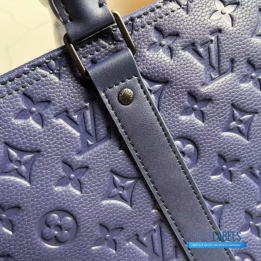 QC Louis Vuitton Keepall Bandoulière 50 Blue