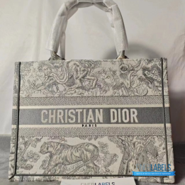 QC Christian Dior Book Tote Bag