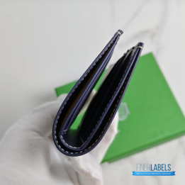 QC Goyard Saint Pierre Blue Card Holder