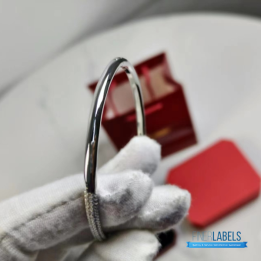 QC Cartier Juste En Clou full Diamond Bangle