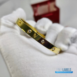 QC Cartier Love Bangle 10 Diamond
