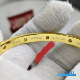 QC Cartier Love Bangle 10 Diamond