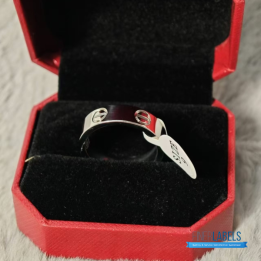Cartier Love Silver Ring