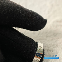 QC Cartier Love Silver Ring