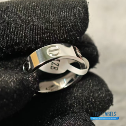 QC Cartier Love Silver Ring