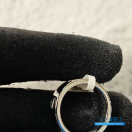 QC Cartier Love Silver Ring