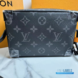 QC Louis Vuitton Mini Soft Trunk in Monogram Eclipse canvas