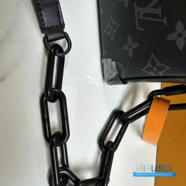 QC Louis Vuitton Mini Soft Trunk in Monogram Eclipse canvas