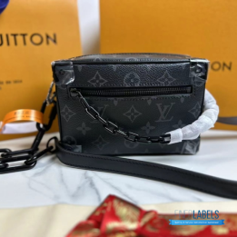 QC Louis Vuitton Mini Soft Trunk in Monogram Eclipse canvas