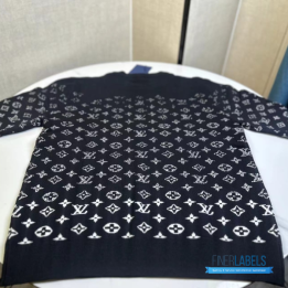 QC Louis Vuitton Monogram Degrade Crewneck Sweater