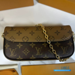 QC Louis Vuitton Wallet on Chain Ivy