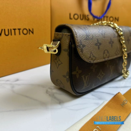 QC Louis Vuitton Wallet on Chain Ivy