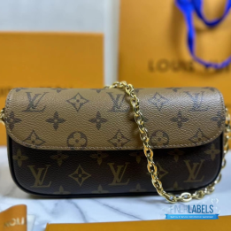 QC Louis Vuitton Wallet on Chain Ivy