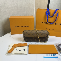 QC Louis Vuitton Wallet on Chain Ivy