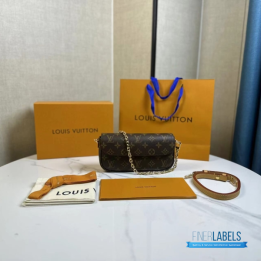 QC Louis Vuitton Wallet On Chain Ivy in Monogram Canvas