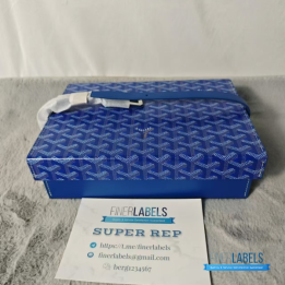 QC Goyard Blue 8 Watch Case