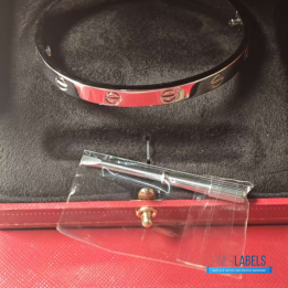 QC Cartier Love Bangle Silver