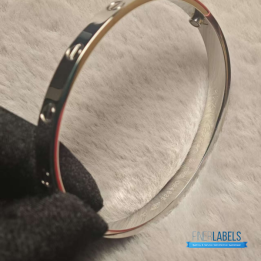 QC Cartier Love Bangle Silver