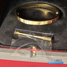 QC Cartier Love Bangle Yellow Gold