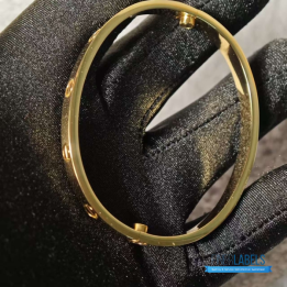 QC Cartier Love Bangle Yellow Gold