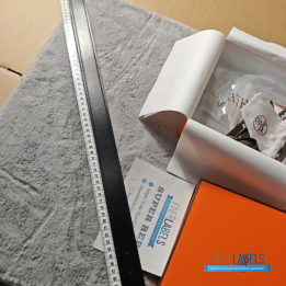 QC Hermès Reversible Belt in a Gold-plated H belt buckle
