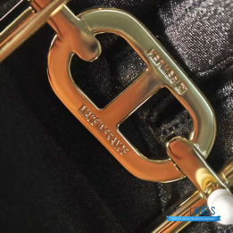 QC Hermès Reversible Belt in a Gold-plated H belt buckle