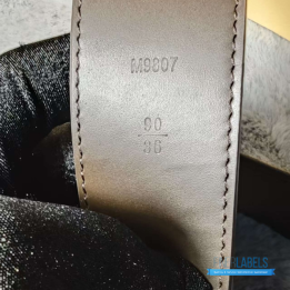 QC Louis Vuitton Damier Ebene Canvas Belt