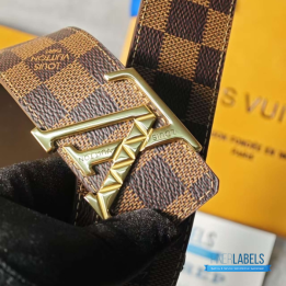 QC Louis Vuitton Damier Ebene Canvas Belt