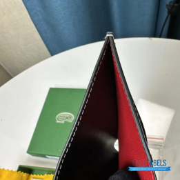 QC Goyard Saint Pierre Grey Card Holder