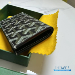QC Goyard Saint Pierre Grey Card Holder