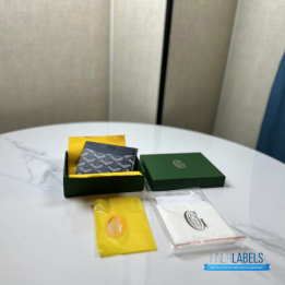 QC Goyard Saint Sulpice Grey Card Holder