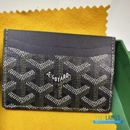 QC Goyard Saint Sulpice Grey Card Holder