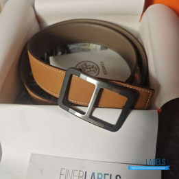 QC Hermes Reversible Leather Belt