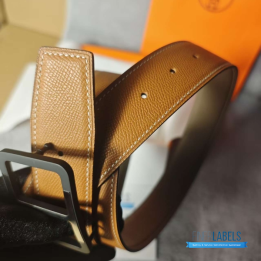 QC Hermes Reversible Leather Belt