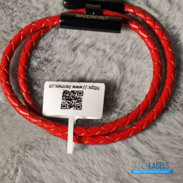 QC Hermès Tournis Tresse Bracelet Red