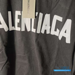 QC Balenciaga Tape Type Medium Fit T-shirt