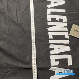QC Balenciaga Tape Type Medium Fit T-shirt