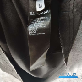 QC Balenciaga Tape Type Medium Fit T-shirt