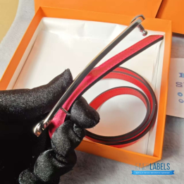 QC Hermes Lady Belt Pink