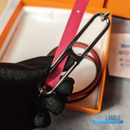 QC Hermes Lady Belt Pink