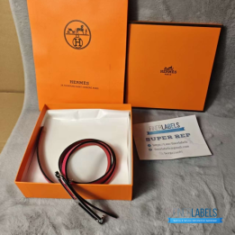 QC Hermes Lady Belt Pink