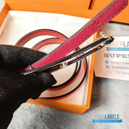 QC Hermes Lady Belt Pink