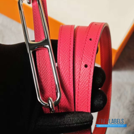 QC Hermes Lady Belt Pink