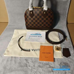 Louis Vuitton Alma BB in Damier Ebene canvas