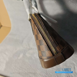QC Louis Vuitton Alma BB in Damier Ebene Canvas