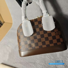 QC Louis Vuitton Alma BB in Damier Ebene Canvas