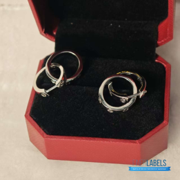 QC Cartier LOVE Hoop Earrings