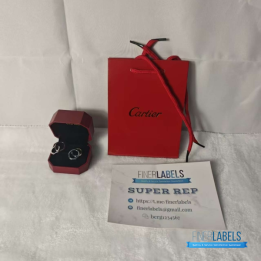 QC Cartier LOVE Hoop Earrings