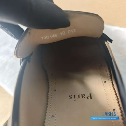 QC Christian Louboutin Chambelimoc Loafers in Burgundy Calf Leather