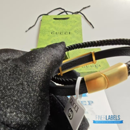 QC Gucci Leather Bracelet